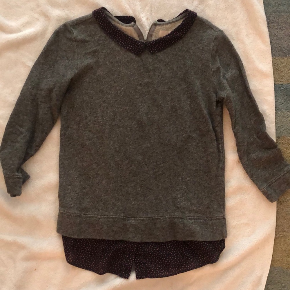 Collared sweater
